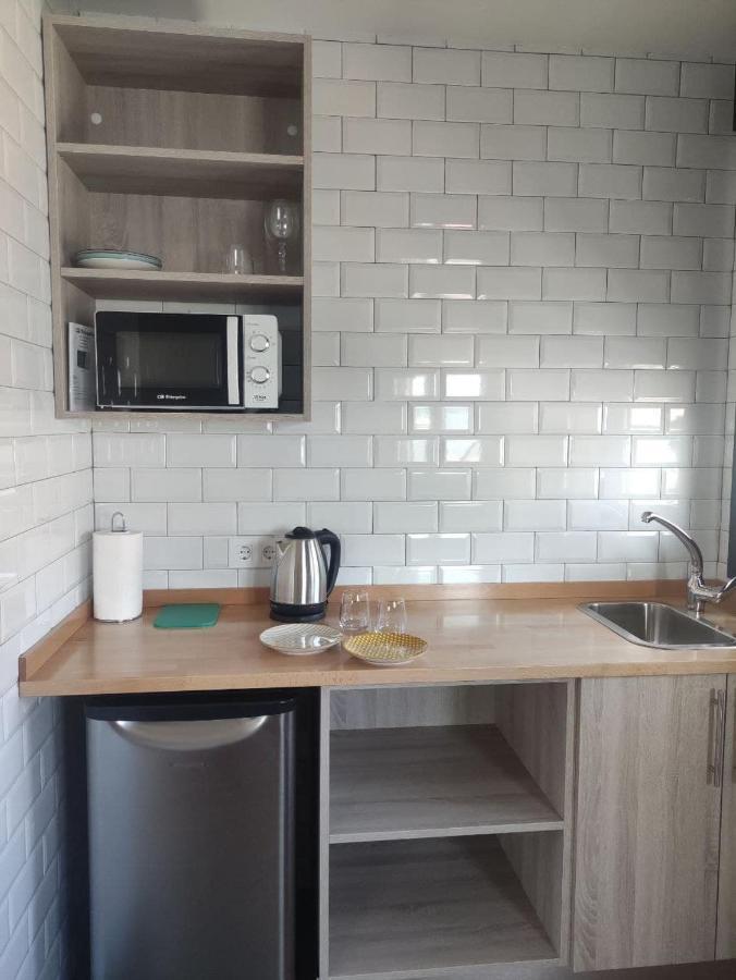 Alojamientos Central Porrino Bagian luar foto